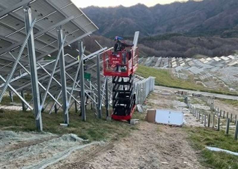 岩手県　12MW太陽光発電所建設工事が完工しました【2021-12-25】